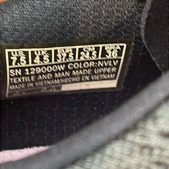 Skechers Blue and Purple Sneakers with Mesh Upper and Cushioned Sole SIZE 7.5 - Picture 6 of 9